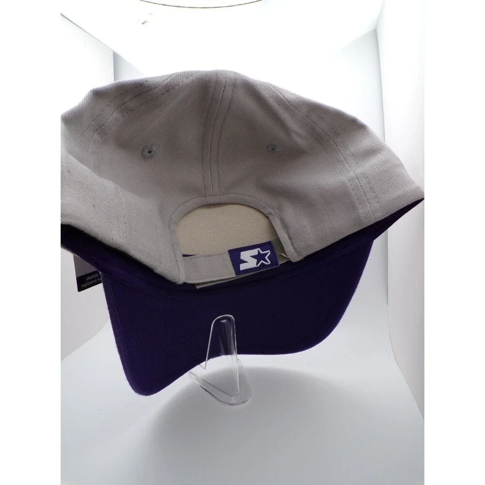 Starter Kansas State Wildcats Youth Boys Baseball Cap Strapback Purple White